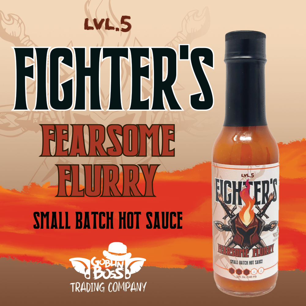Goblin Boss Fighter’s Fearsome Flurry Hot Sauce