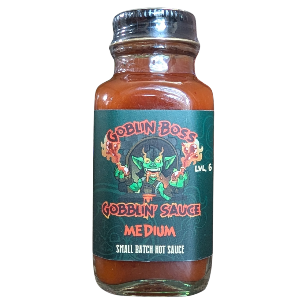 Goblin Boss Gobblin' Sauce Hot Sauce