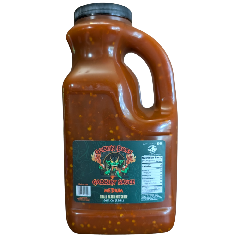 Goblin Boss Gobblin' Sauce Hot Sauce