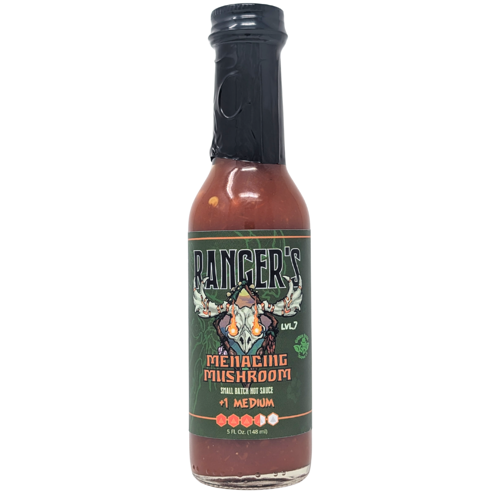 Goblin Boss Ranger's Menacing Mushroom Hot Sauce