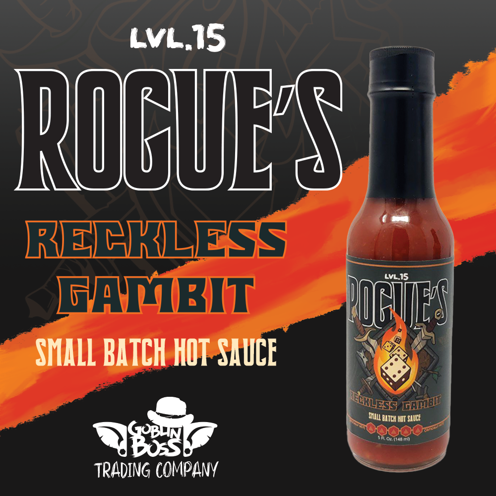 Goblin Boss Rogue’s Reckless Gambit Hot Sauce