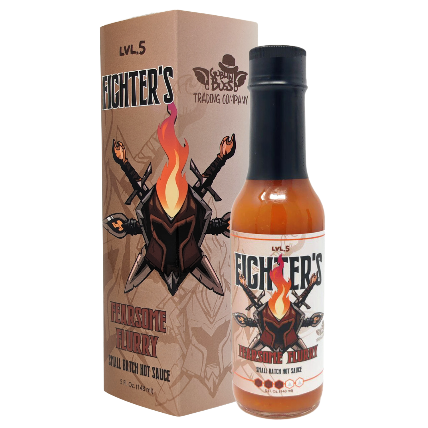 Goblin Boss Fighter’s Fearsome Flurry Hot Sauce