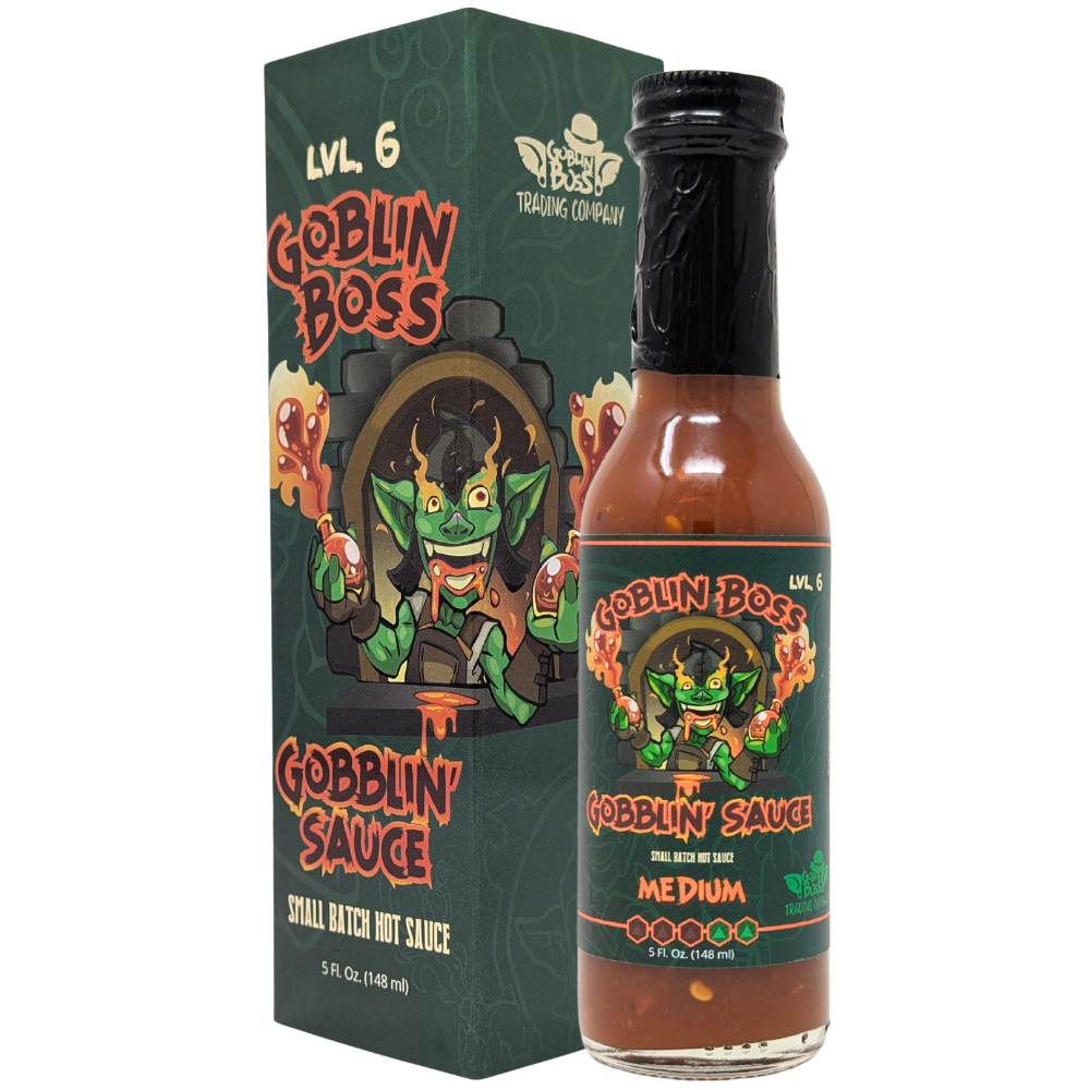 Goblin Boss Gobblin' Sauce Hot Sauce