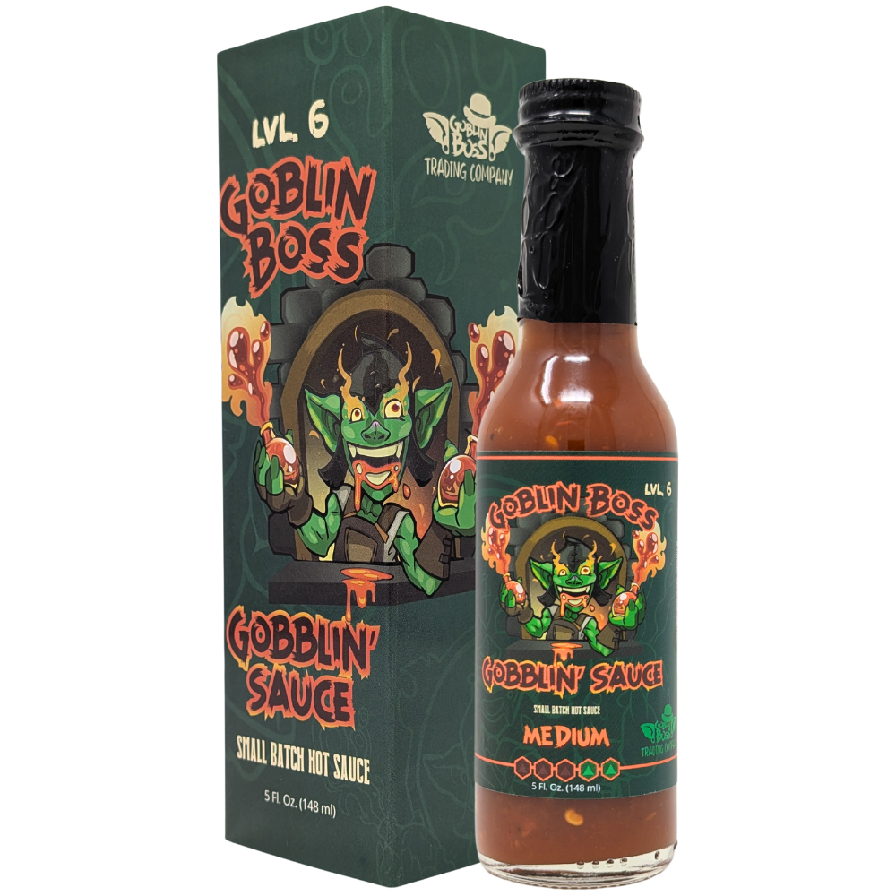 Goblin Boss Gobblin' Sauce Hot Sauce