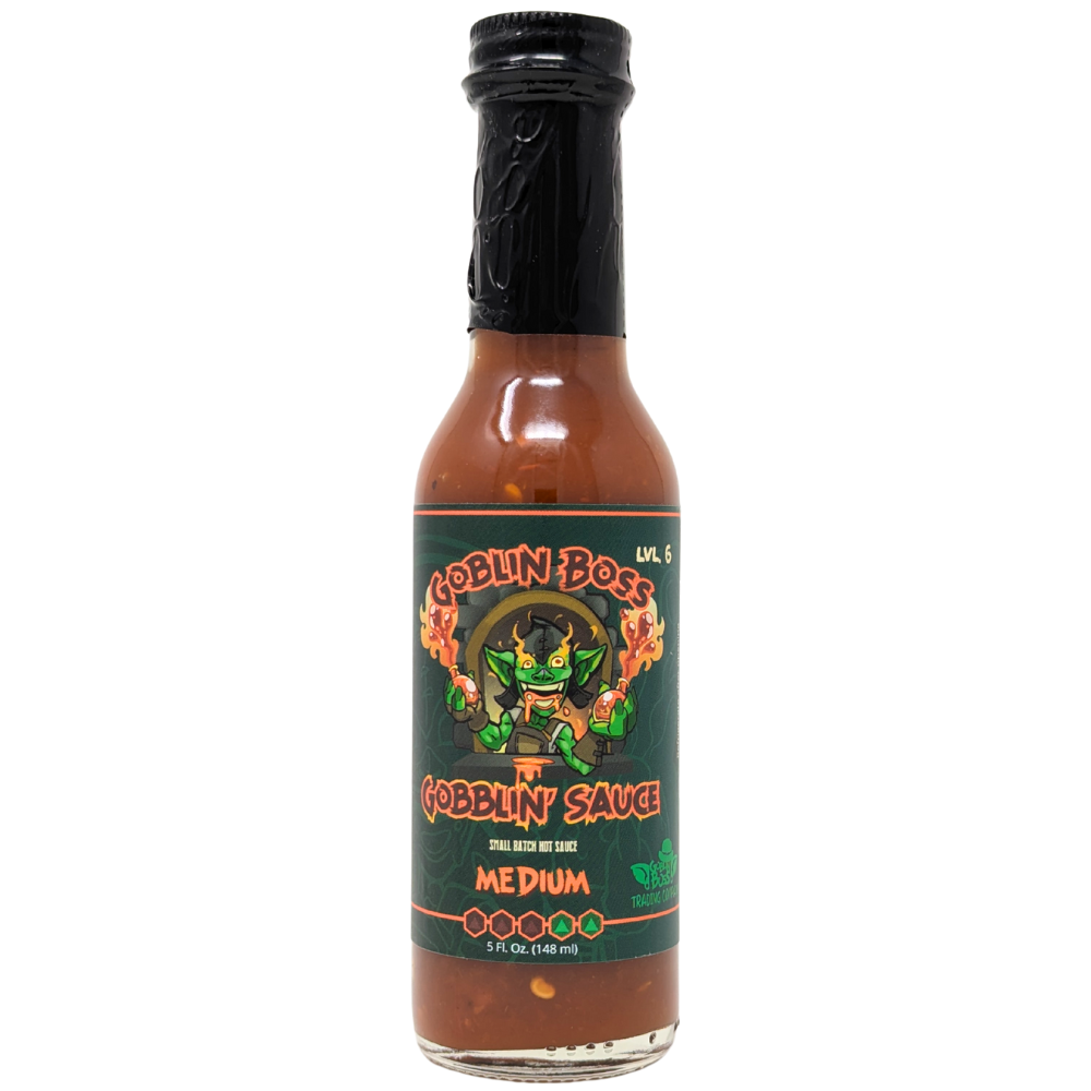 Goblin Boss Gobblin' Sauce Hot Sauce