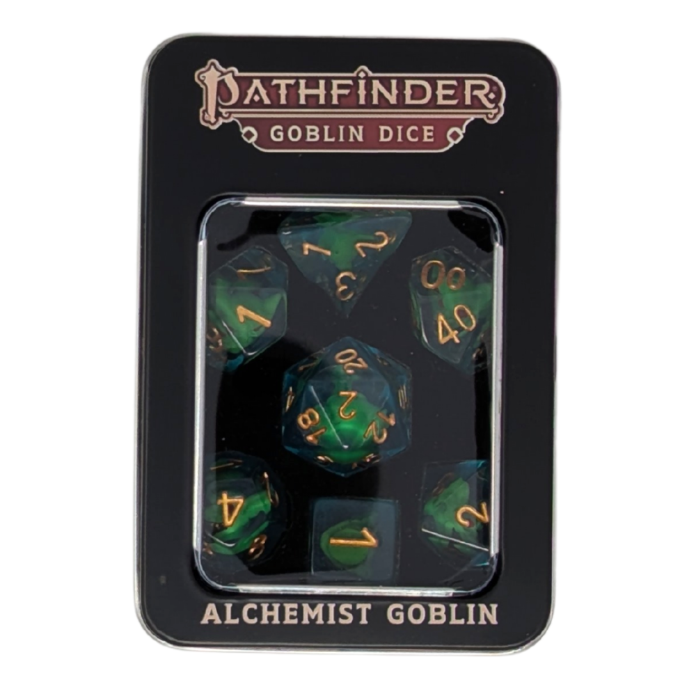 FanRoll Paizo Pathfinder Goblin Inclusion 16mm Dice Set