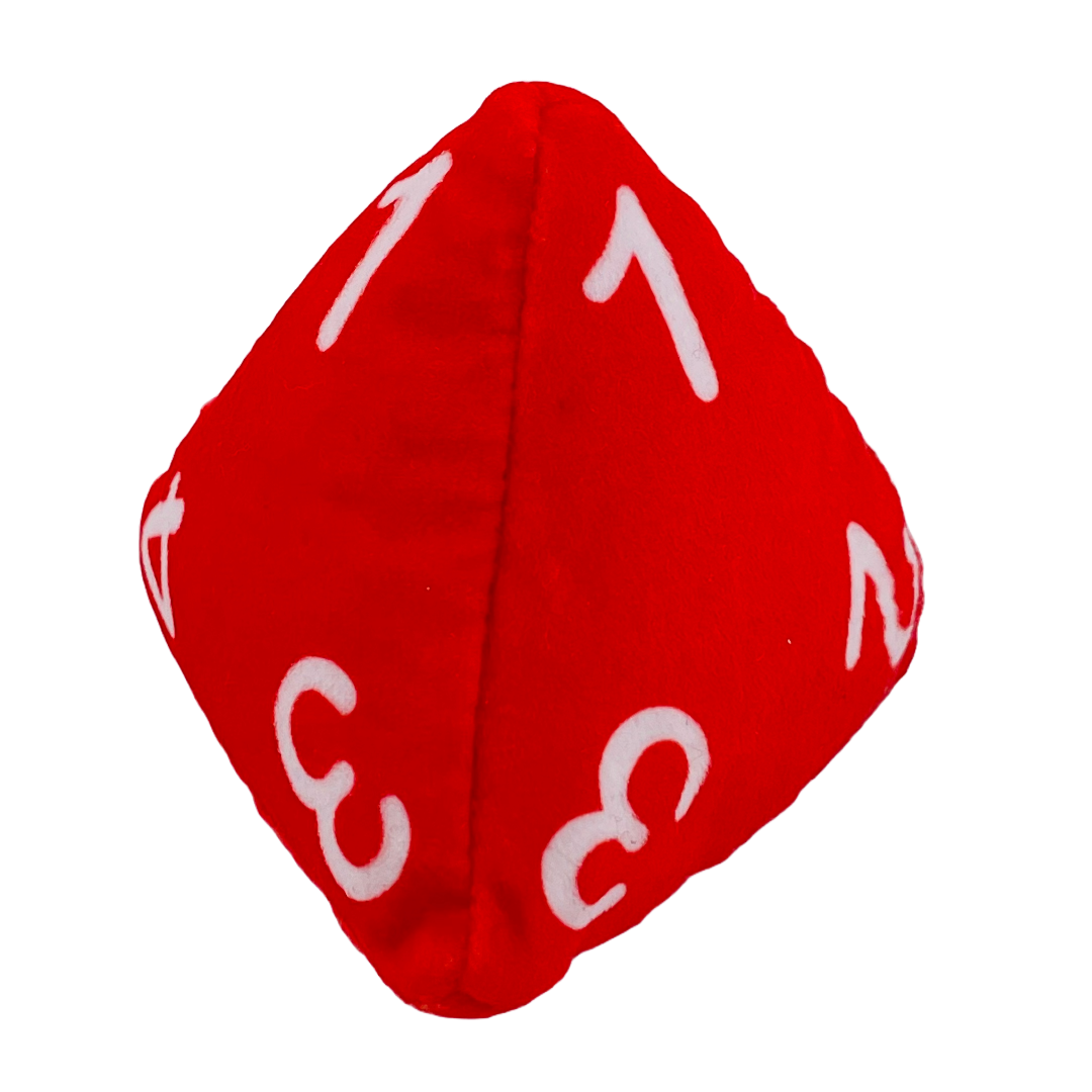 Pawlymorph Feline Familiars Catnip D4 – Premium Catnip-Filled Plush Dice Cat Toy