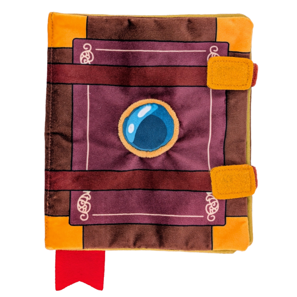 Pawlymorph Wizard's Spellbook Dog Toy – Interactive Treat-Hiding Plush